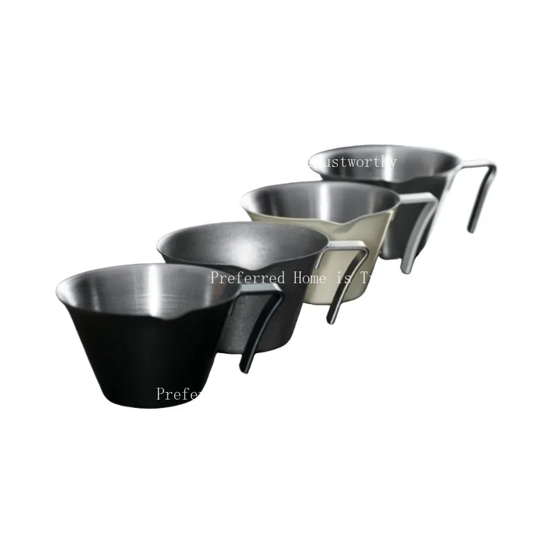 

Volcano Extraction Cup, Concentrated Coffee Measuring Cup, Stainless Steel 304 with Graduated Liquid Cup