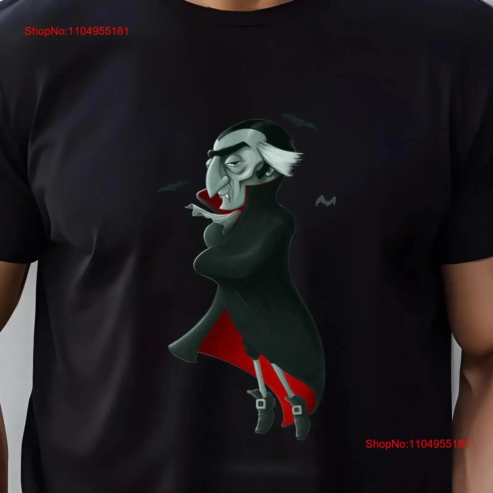 

Vampire T Shirt Dracula Costume Funny Nosferatu Horror for Him or Her Count Halloween s Men and Women vintage Washed Stylish