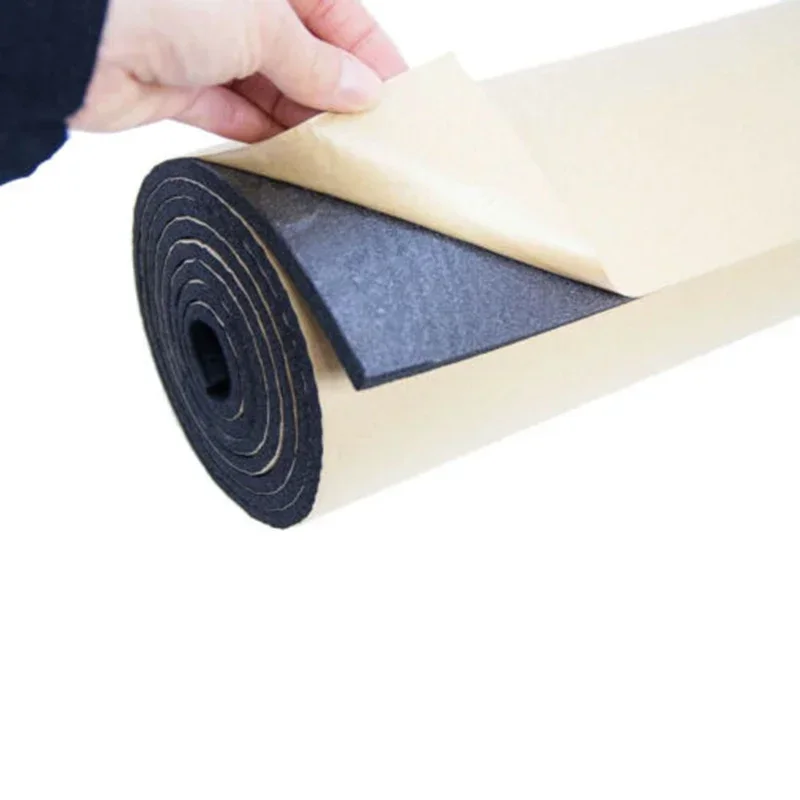 50x100cm 3mm Car Sound Proofing Deadening Vehicle Truck Anti-noise Sound Insulation Cotton Heat Closed Cell Foam Pad