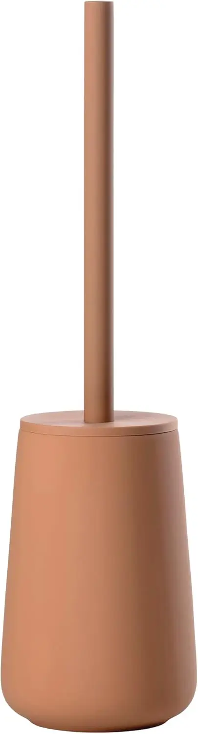 

Керамическая щетка для унитаза с держателем, покрытие Soft Touch, диаметр 10,3 см, высота 37 см, дизайн «Мандарин»