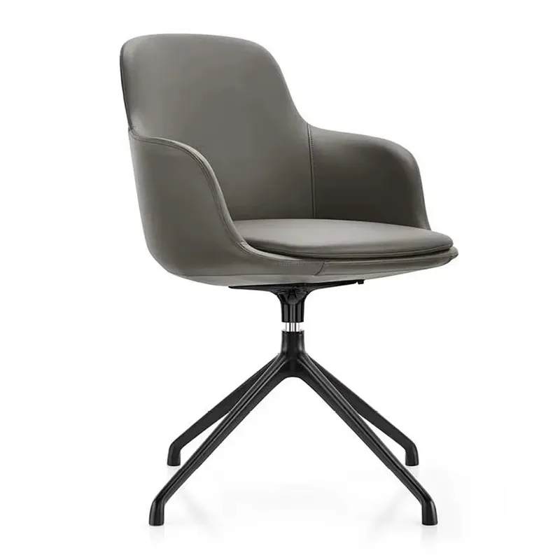 VIA Lola 46C-04-BLK Modern Visitor Chair Steel Frame Comfortable Cushion Office School Use Wholesale