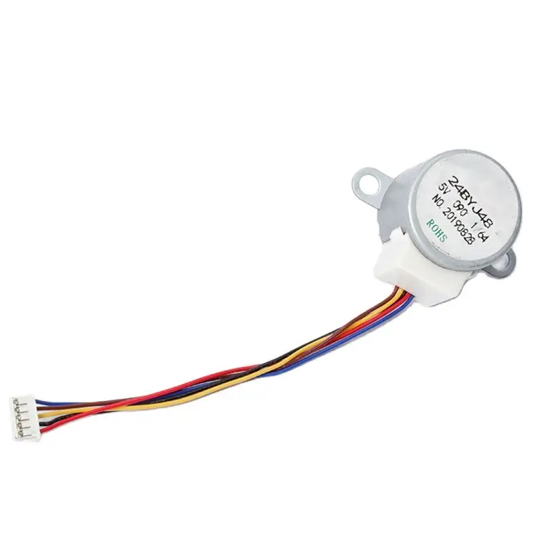 24BYJ48 5V 2W DC Stepper Motor For Heating Shaking Head Mobile Phone Bracket Fan Shaking Head Motor Repair Parts