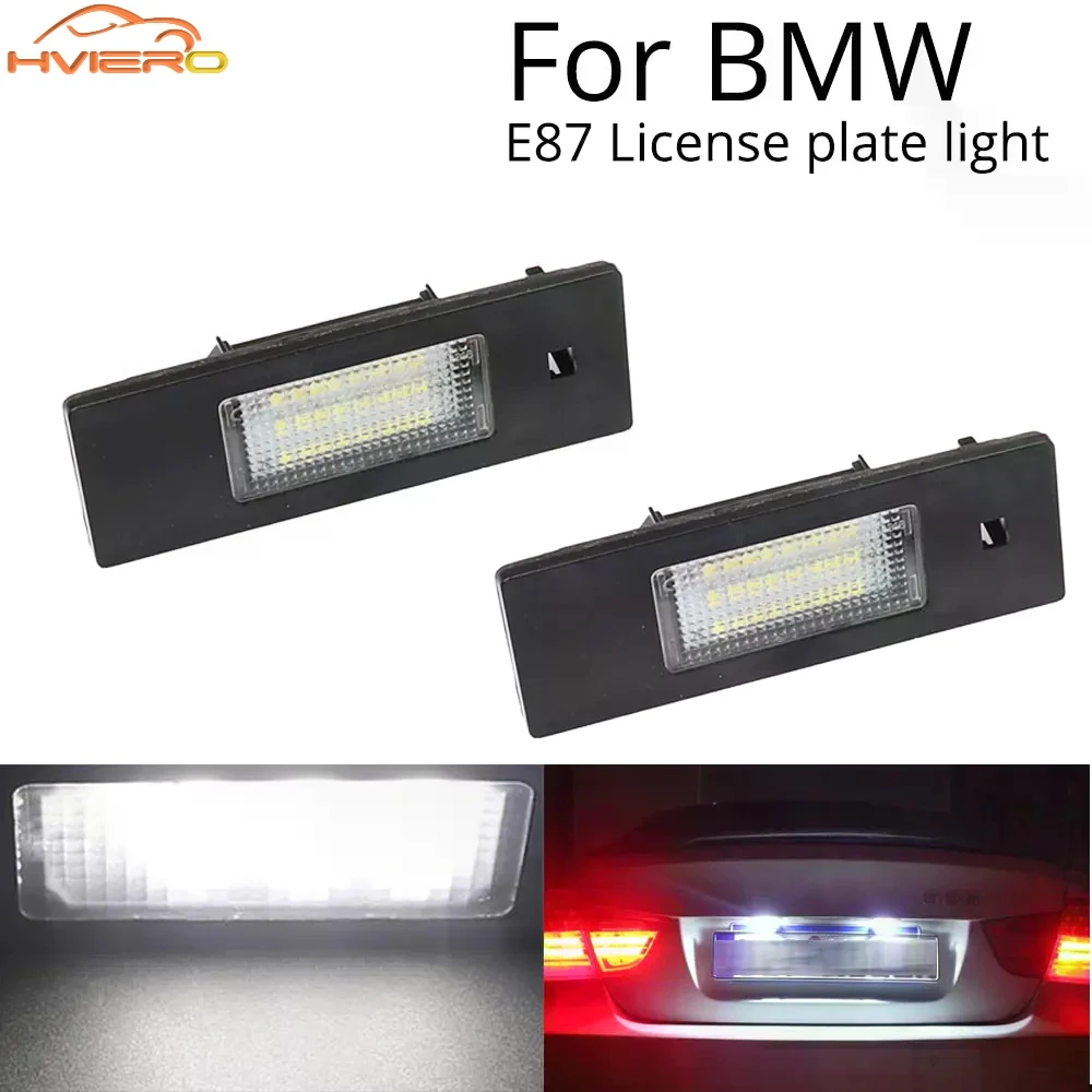 Vehicle Supplie LED License Plate Lights 3W 3528 24Led Car Trunk Lamp Number plate Strobe Bulb Waterproof Universal Accessories