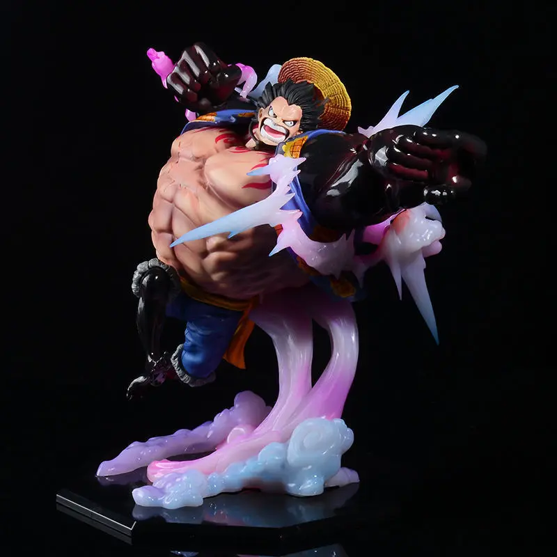 One Piece Figure Monkey D Luffy Anime Figure GK Gear 4 Action Figure Model Collection Dolls Statue Toys Figma Children Gifts