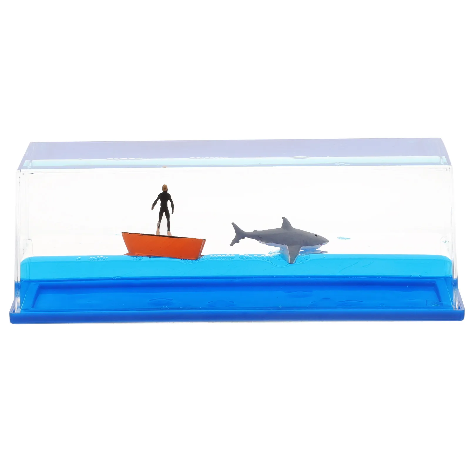 Surfer Fluid Drift Bottle Desktop Decor Stable Material Unique Fluid Bottle Ornament for Office Table Craft Surfing