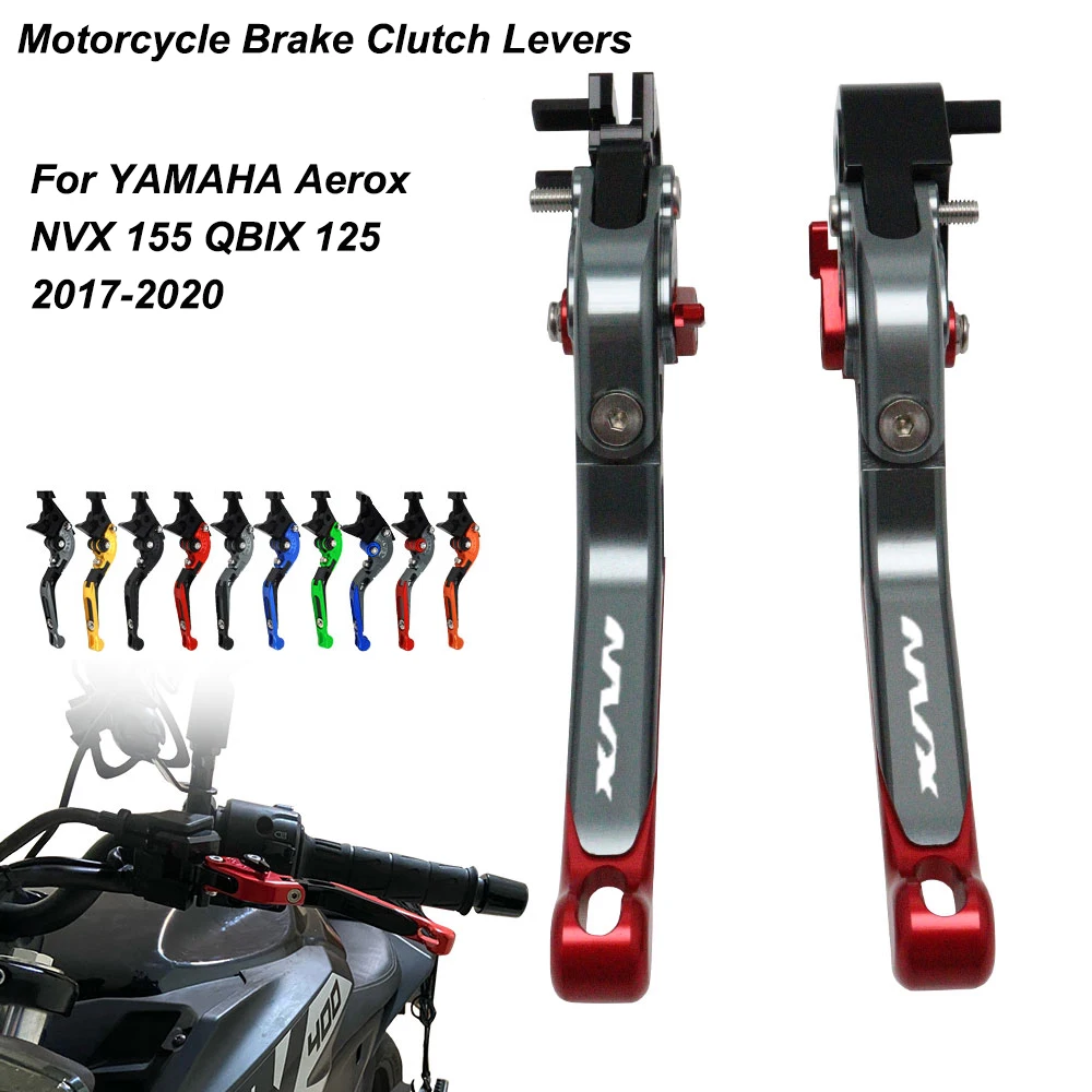 

Motorcycle Brake Clutch Levers Adjustable Folding Aluminum Handle Lever Set For Nmax155 Nmax125 NMAX 155 125 2015-2022 Year