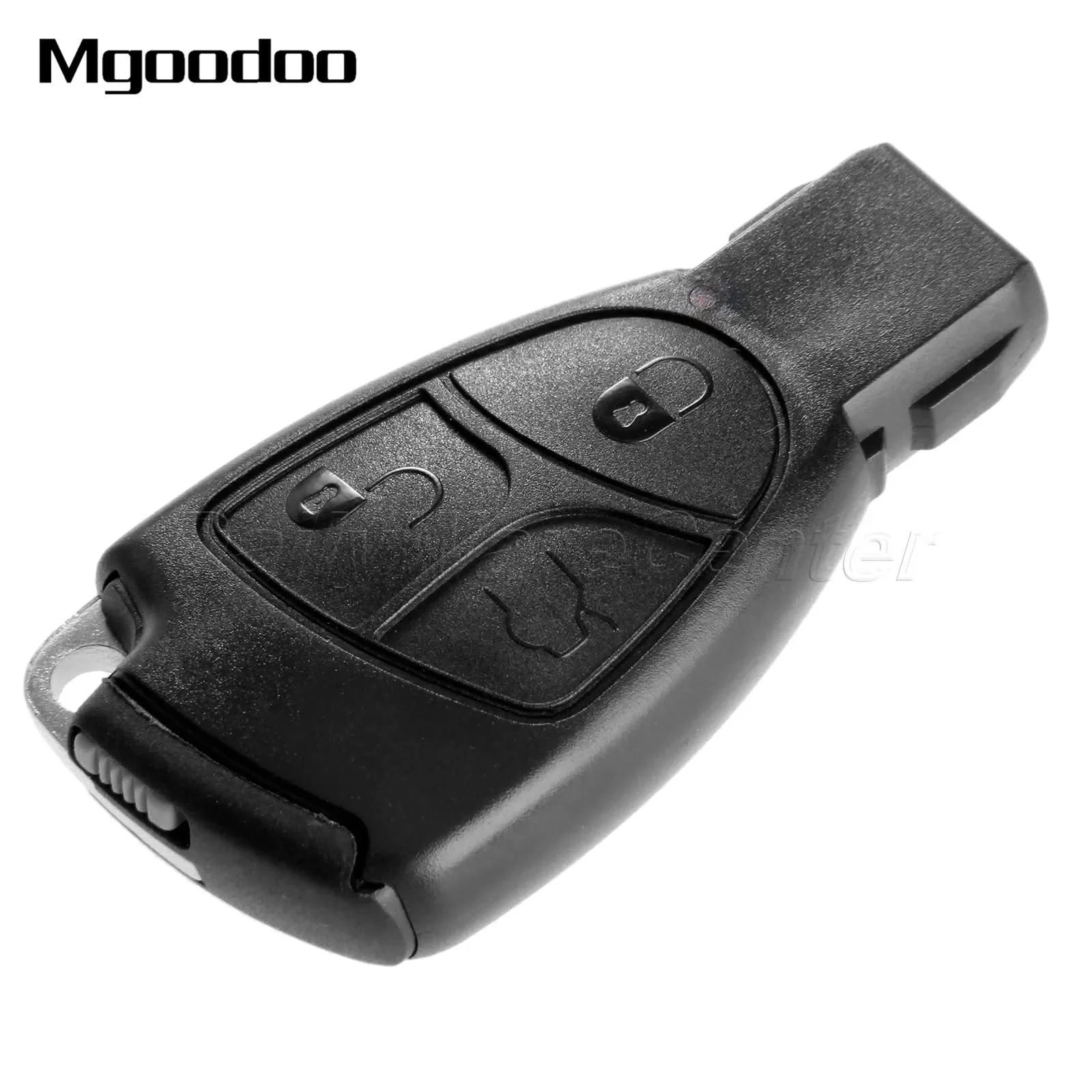 

3 Buttons Smart Car Remote Key Case Fob Shell Replacement For Mercedes Benz C E B S Class CLS CLK SLK ML CL Insert Uncut Blade