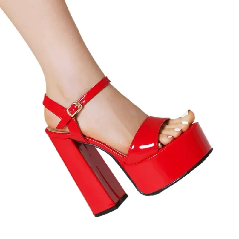 

2025 High Heels for Ladies Lady Sandals Lady Sandals Super High Heel Womens Shoes with Design Breathable Platform