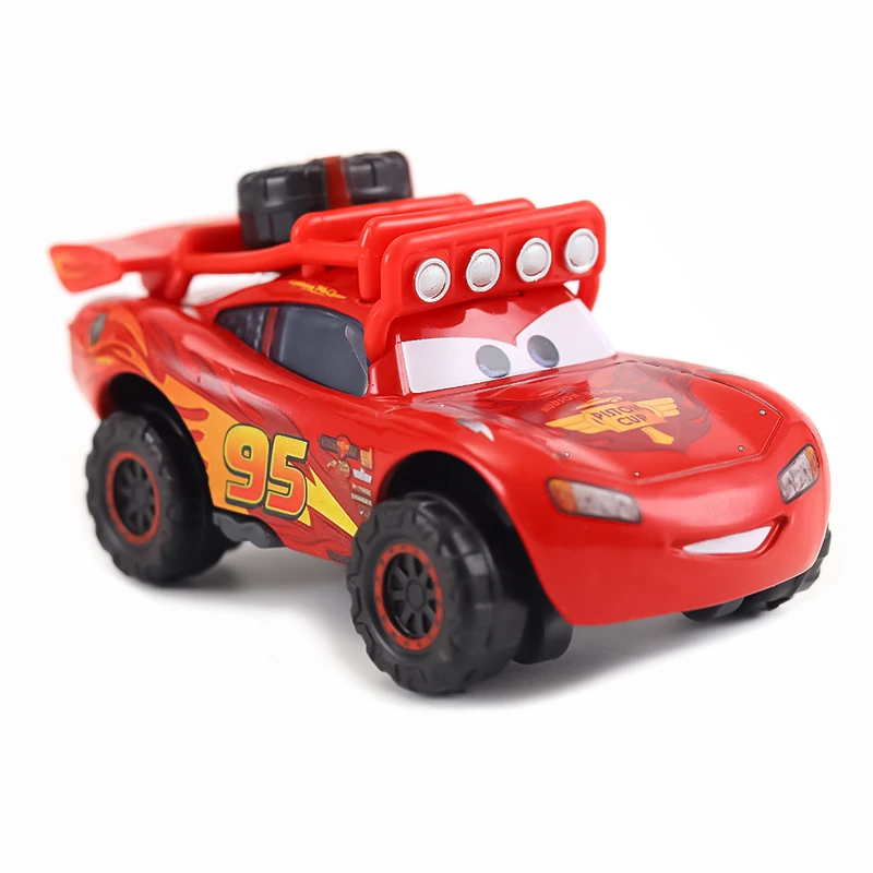 Pixar Cars Inertial Assistance Alloy Offroad-Fahrzeug Lightning McQueen Storm Cruz Mater Jackson Ramirez Kinderspielzeug Geschenke