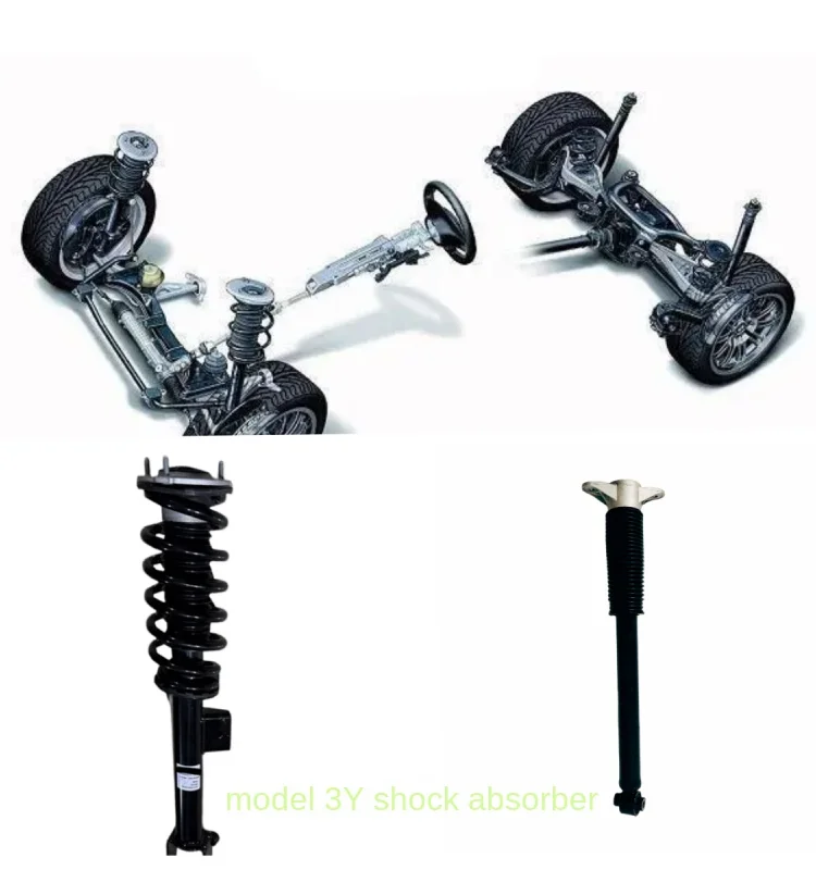 For Tesla Model3y Front and Rear Damper Shock Absorber Assembly Front Machine Rear Machine Movement Original Original