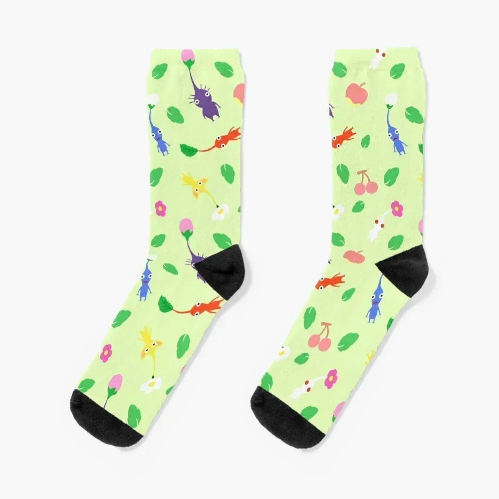 

cute pikmin pattern Socks luxury christmas stocking basketball Men's Socks Luxury Women's