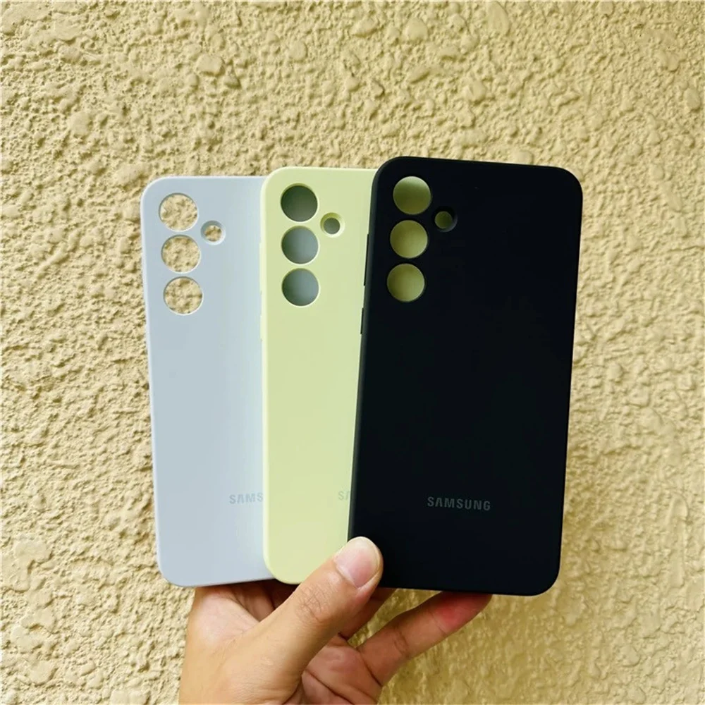 

Liquid Silicone Mobile Phone Case Cover for Samsung Galaxy A55 5G A556B A556E A5560 Soft Ultra-thin 360'' Back Protective Shell