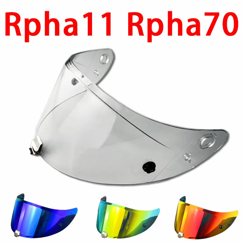 Rpha11 visor for HJC HJ26 Rpha 70 St Dustproof Windproof uv protected Sunscreen shield Electroplated viseiras capacete moto