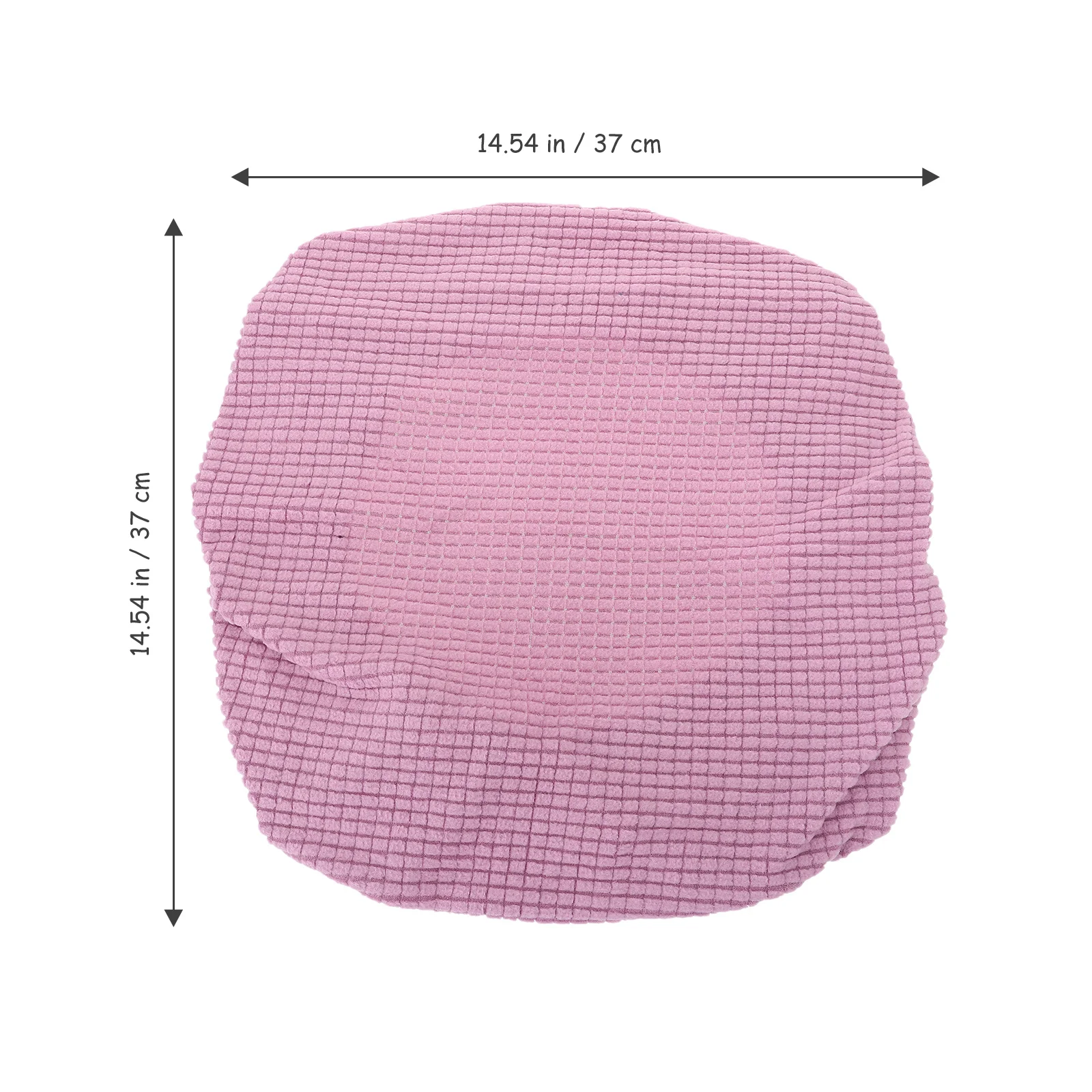 

1 pc Seat Cover Polyester Stretchy Chair Protector For Kitchen Dining Room Wedding Banquet Office Chair Slipcover Elastic Seat