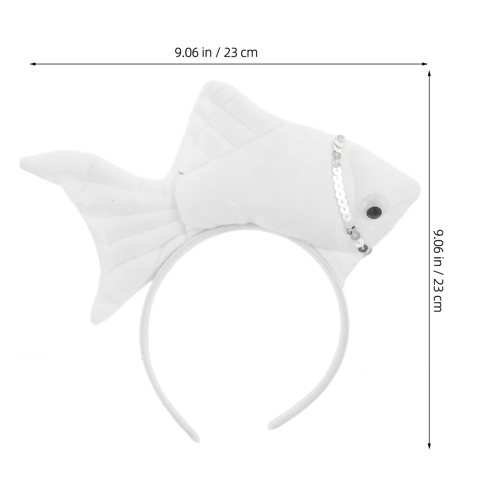 Рисунок 2 - Забавная повязка на голову с мягкой рыбой