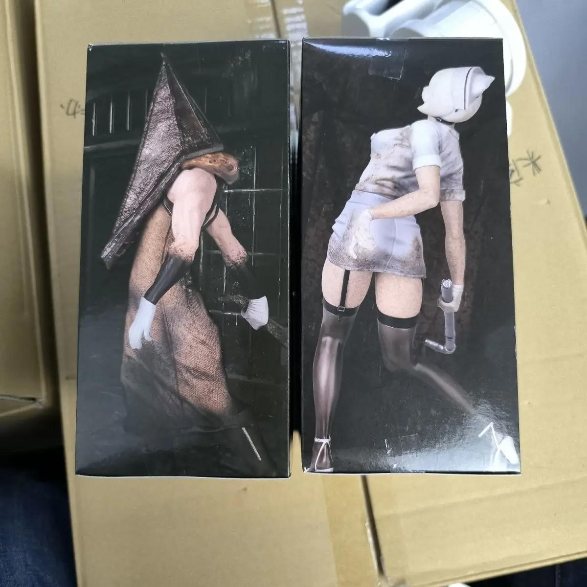 Original Konami Silent Hill Anime Bubble Head Nurse & Red Pyramid  Action Figurine Toys PVC Model Figuarts Collection Decoration - view 3