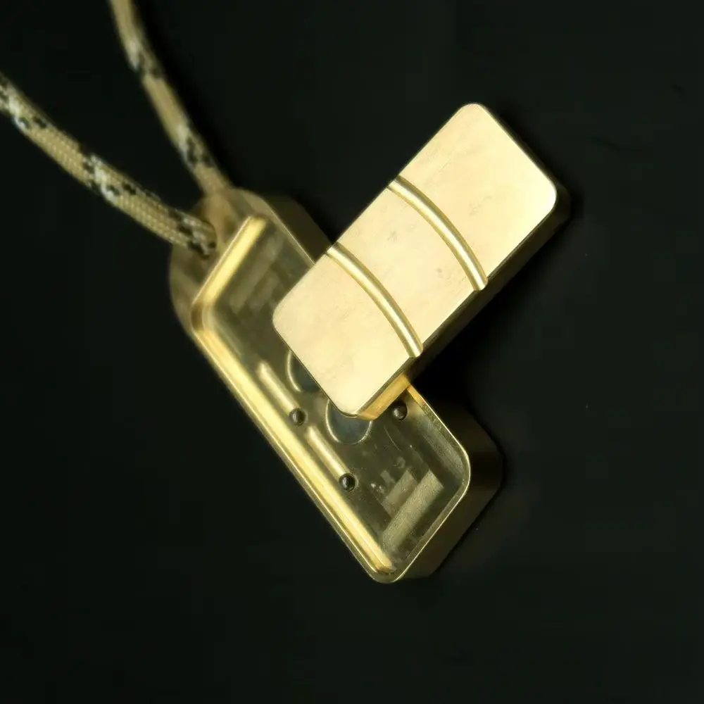 Pure Copper Mini Push Fingertip Decompression Roller Exquisite Creative Leisure EDC Adult Autism ADHD Anti Stress Toys