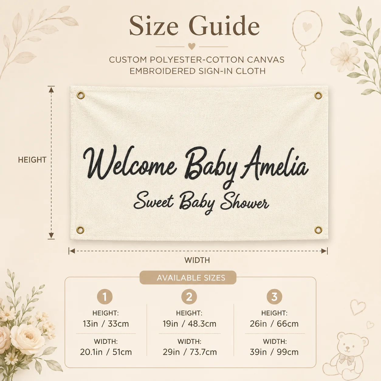 Personalisiertes Baby-Shower-E – Party Banner Gold Bewertung und Preis