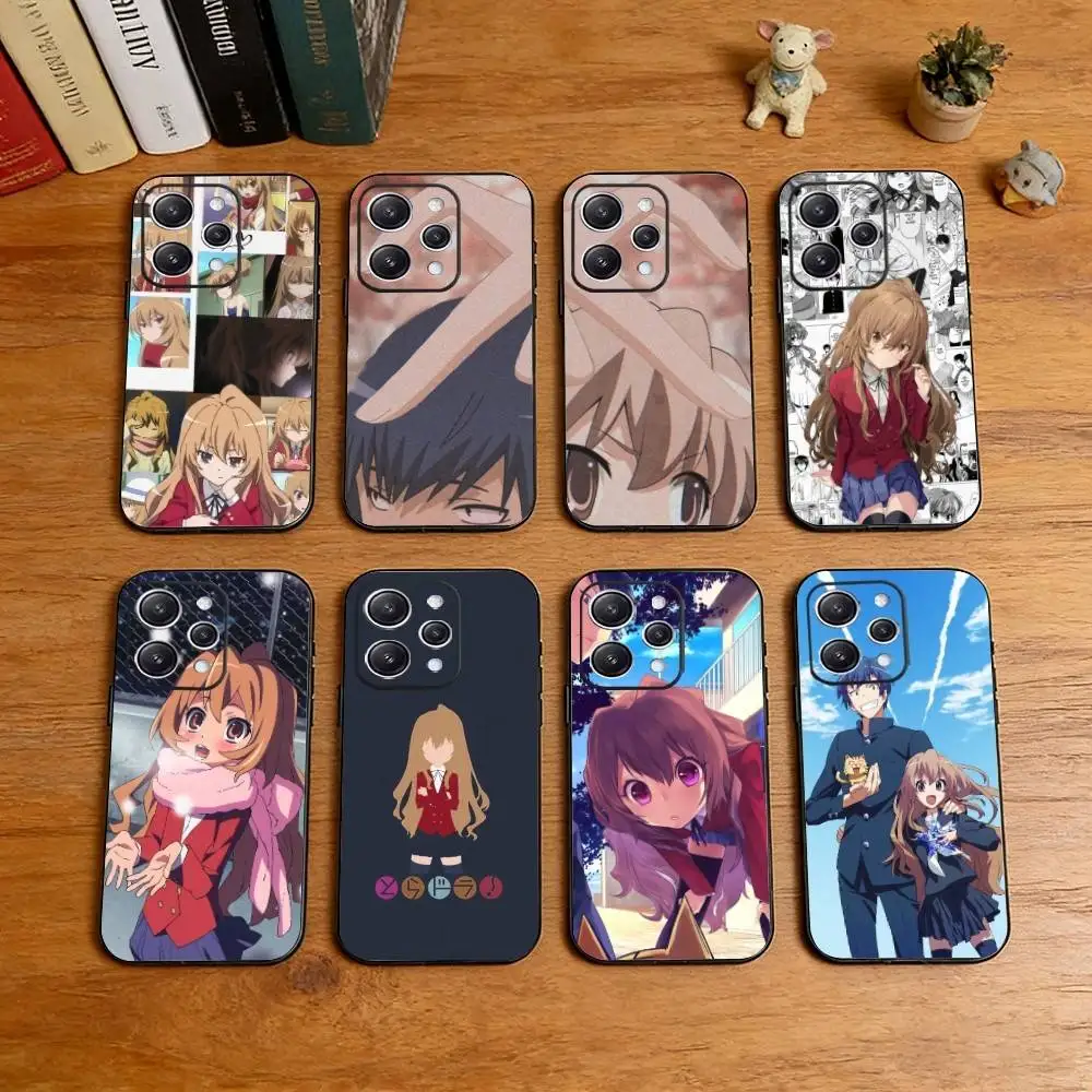 

T-Toradora! Anime Character Graphic Phone Case Silicone Soft For IPhone 17 16 15 14 13 12 11 X XR Plus Pro Max Plus
