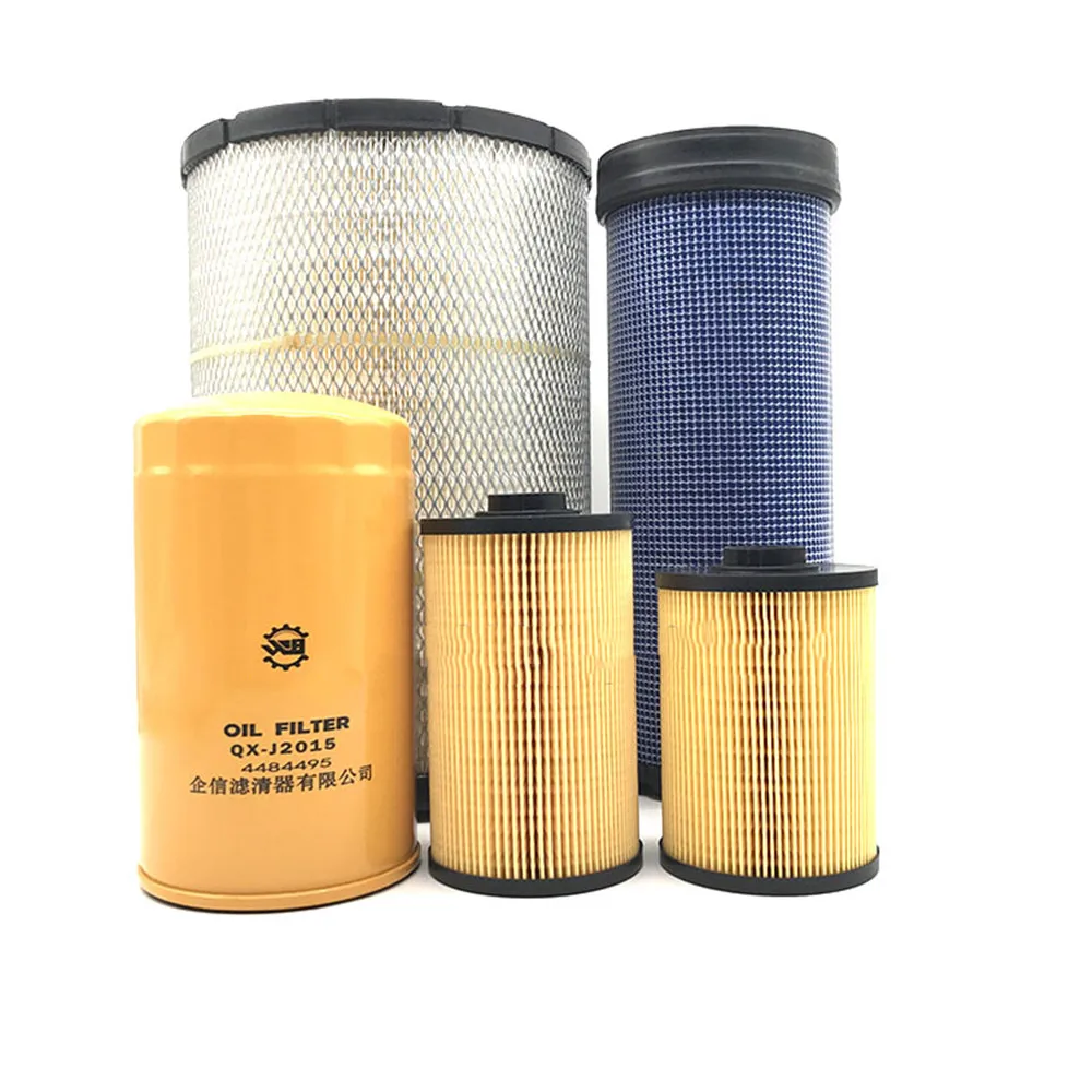 

For Sumitomo SH220-3 225X 240-3 SH290-3 Oil Filter Diesel Filter Pilot Hydraulic Inlet Oil Return Filter KHJ1400 Excavator Parts