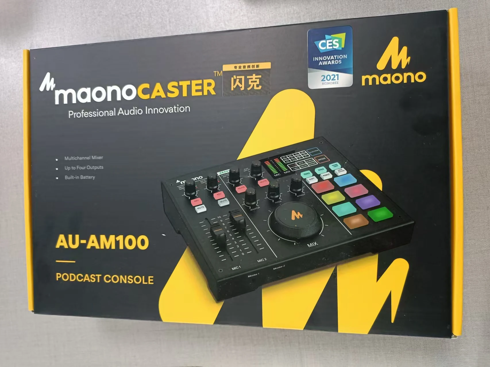 MAONOCaster AM100 Audio Mixer MAONOCaster AU-AM100 Podcast Console