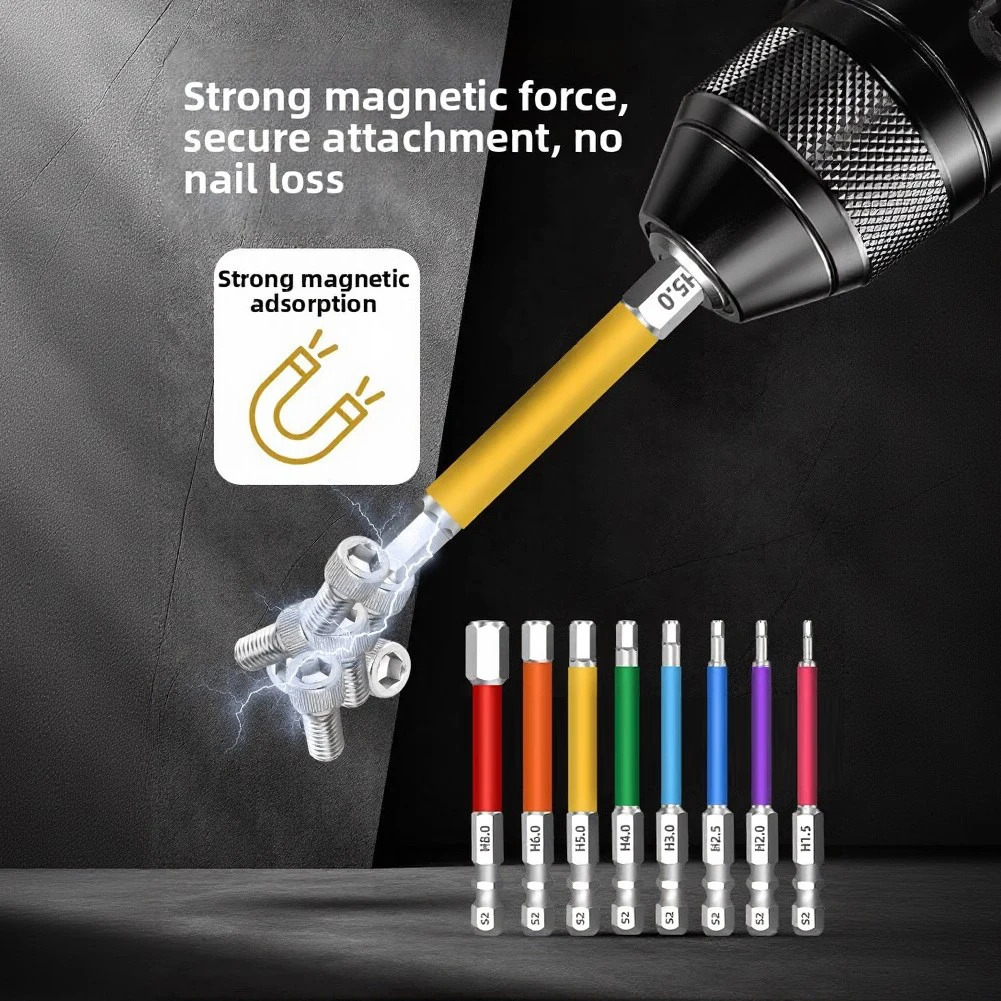 Steel Magnetic Hex Bits Set 2. - огляд і ціна Power Tools Japan