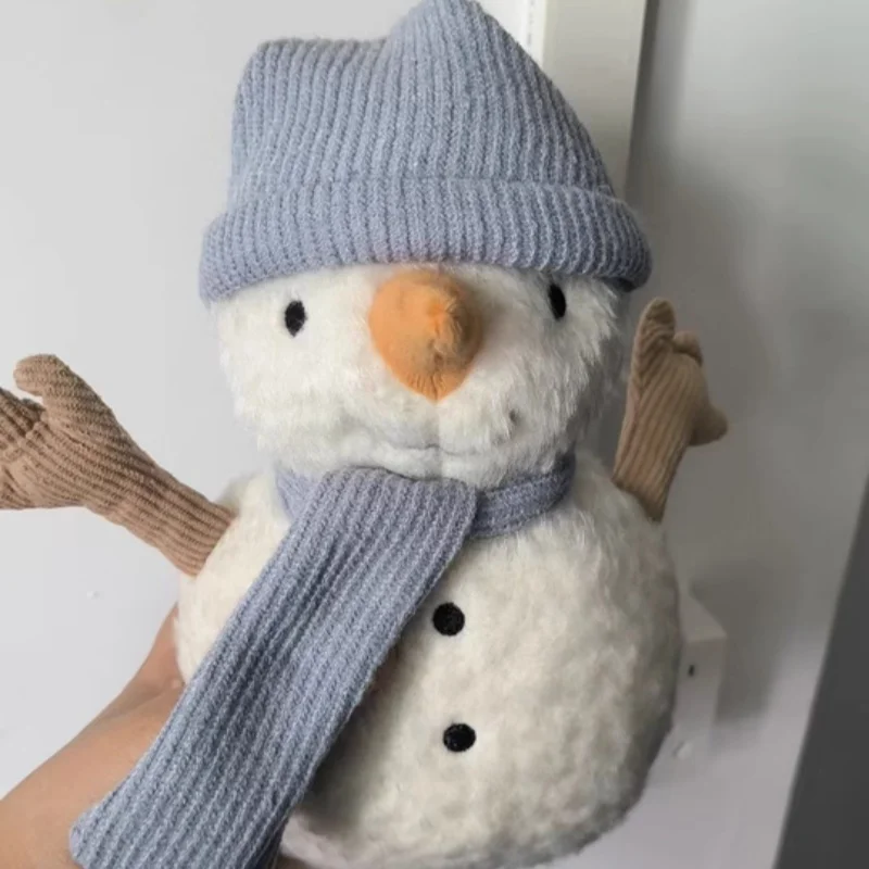 

Ic Kiekie Sami Snowman Soft Doll Plush Toy Cute Doll Accompanying Viewing Ornament Pillow Surrounding Gift For Birthday