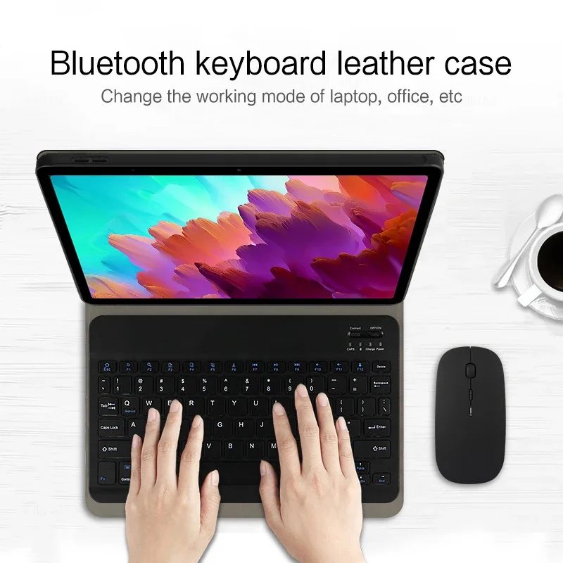 Imagem -04 - Tampa do Teclado para Lenovo Tab Estojo para P11 P12 Pro M10 Plus m8 m9 Xiaoxin Pad 11 11.5 10.6