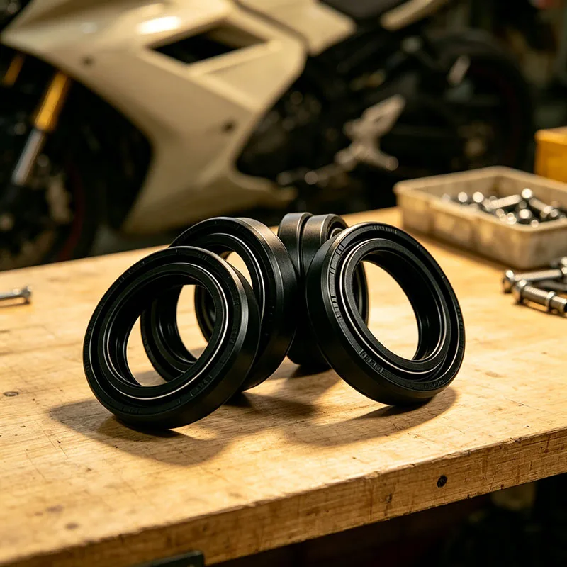 

41x54x11 Motorcycle Front Fork Oil Seal Dust Seal for Harley Davidson FLT 1340 80 Classic FLTC 1340 Tour Glide Classic