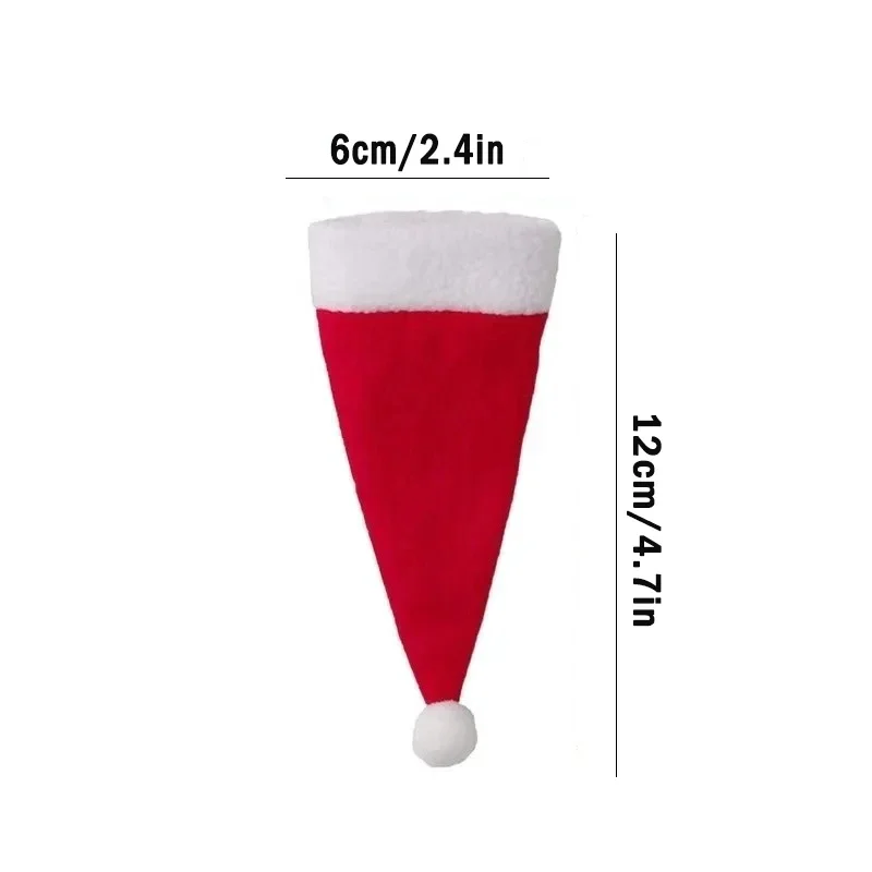 Santa hat cutlery holder image 5