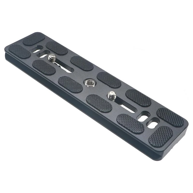 Y45A-PU-150 150Mm Universal QR Plate Quick Release Lengthened Plate For Telephoto Lens For Tripod Head Ballhead DSLR Camera