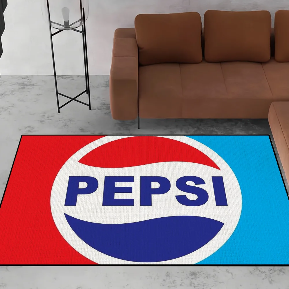 Fashion P-pepsi Art Cool small carpet For House Bedroom Decoration Kitchen Bath Super Absorbent Rug Carpet Foot Non-slip