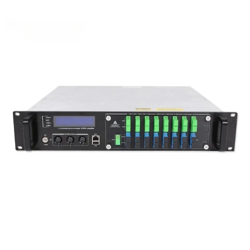 

1550nm CATV 16 puertos 16 puert 16 Port Pon 23dbm wdm Fiber Optical Amplifier EDFA with Input