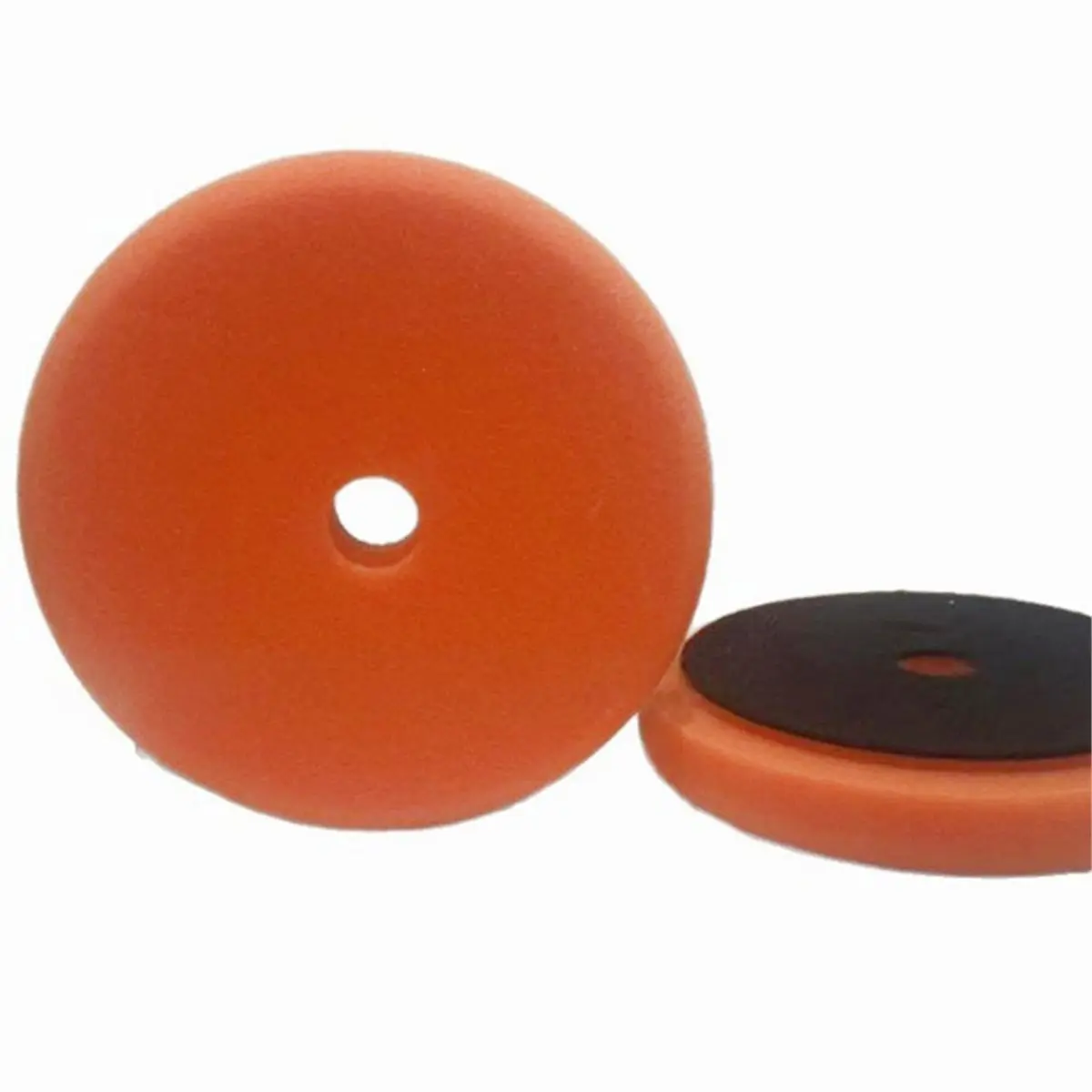 Multi-use Gear Orange Heavy-Cut Polishing Sponge Pad, 2Pc 7 Inch 175mm, for 150mm Backing Plate Compound Buffing Polishing Spong