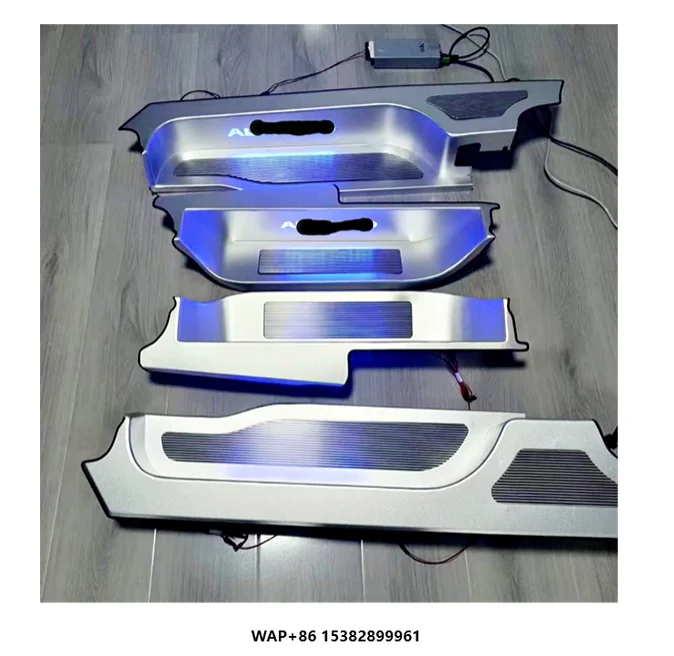 

2024 VIP Car Interior Accessories Upgrade USB LED Welcome Pedal Deluxe Welcome Pedal Hiace Sprinter Vito Kits