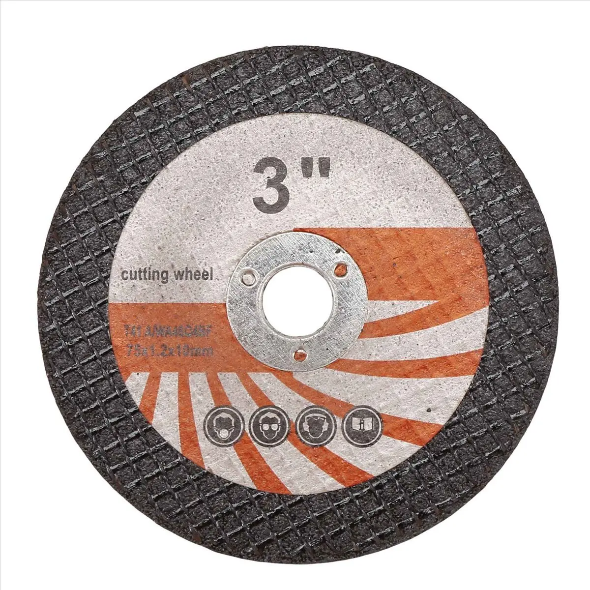 #43M 10PCS 75Mm Mini Cutting Disc Circular Resin Grinding Wheel,Mini Cutting Disc,(resin)