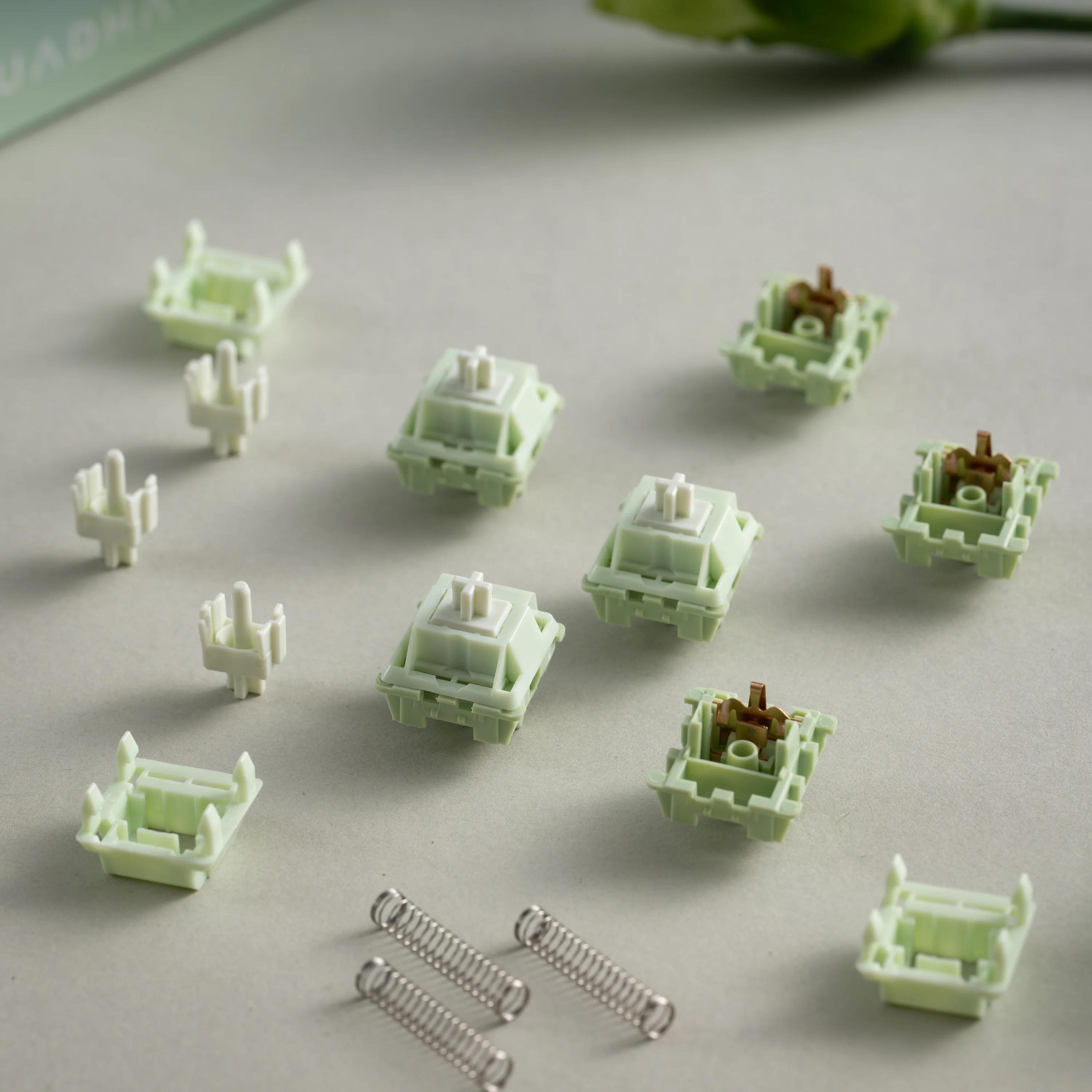 Gin Mint Mambo Linear Switch Zaoli Mechanical Keyboard Linear Switch 5 Pin Keyboard Hobby DIY