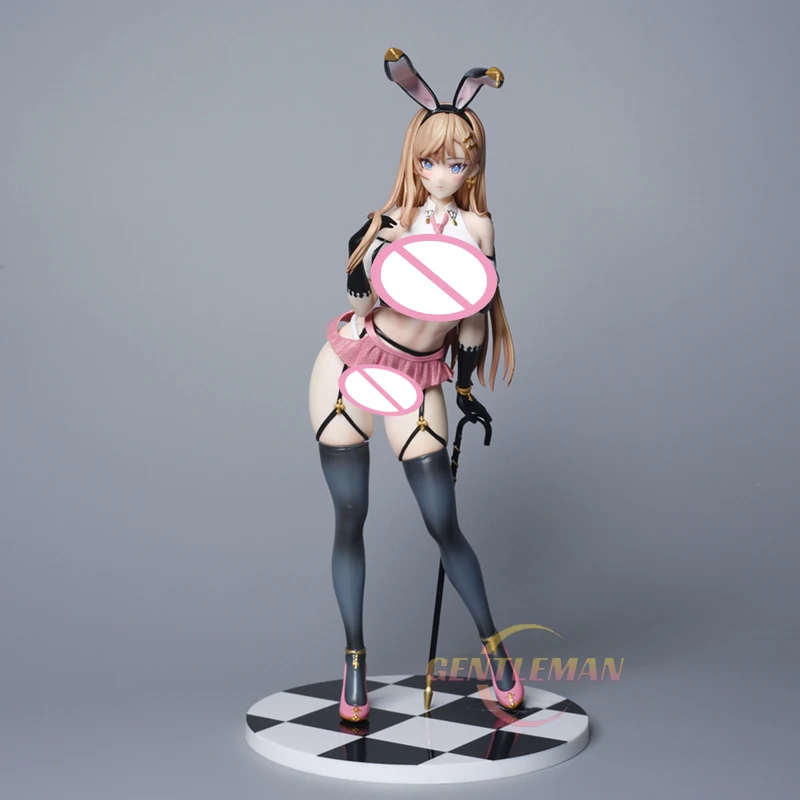 Native Pink Cat Mataro Original Character Anime Sexy Girl Gal Bunny 1/6 PVC Action Figure Adult Collection Model Doll Toys Gift