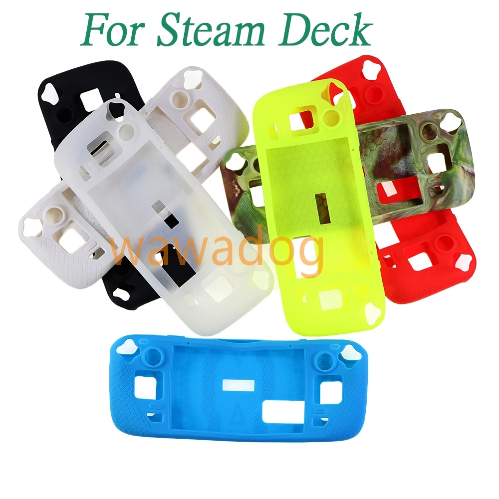 1pc Spiel Controller Weiche Silikon Schutzhülle Fall Für Steam Deck Anti-Scratch Stoßfest Schutz Hülse Spiel