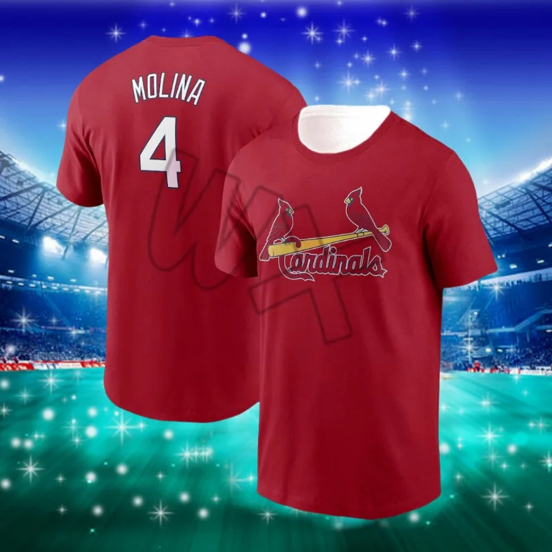 24/25 Newest Explosive Jerseys Baseball MLB Cardinals T-Shirts Jerseys Foreign Trade American Sports Summer Men's Boys T-Shirts