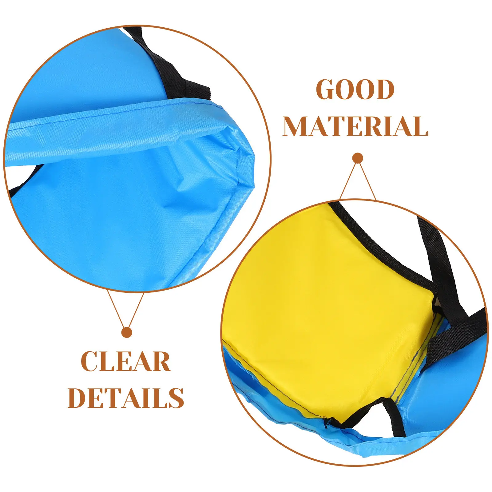 Trampoline Edge Cover Thick Safety Pad Replacement Spring Cover for Round Trampolines Weatherproof Tear Resistant Easy Mount