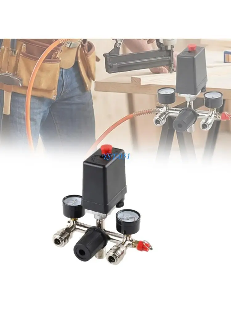 E15A Pressure Controller Regulating Valves For Air Pumps In Laboratory Factories And Workshops Industrial Equipment Easy To