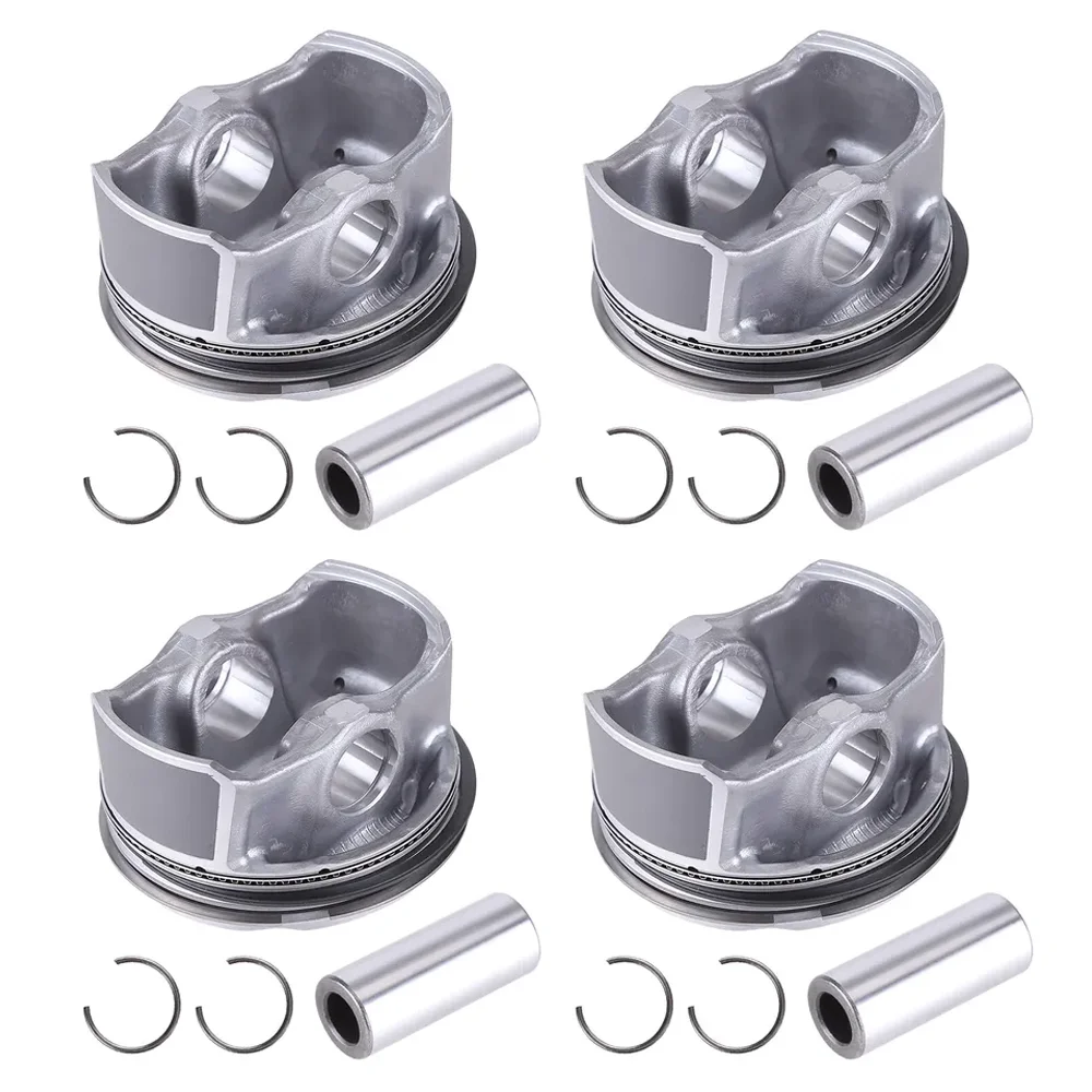 Engine Parts Piston & Ring Set Fit 2.0 L G4NA For 14-19 Hyundai Tucson Elantra GT Kia Forte Soul  2.0L L4 GAS OEM 23041-2E000