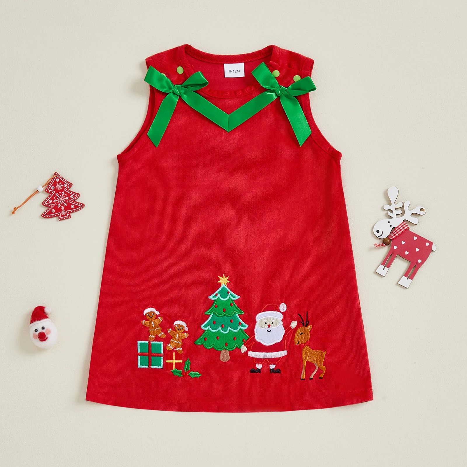 1-4 Jahre Kleinkind Mädchen We – Embroidery Xmas Tree Bewertung und Preis