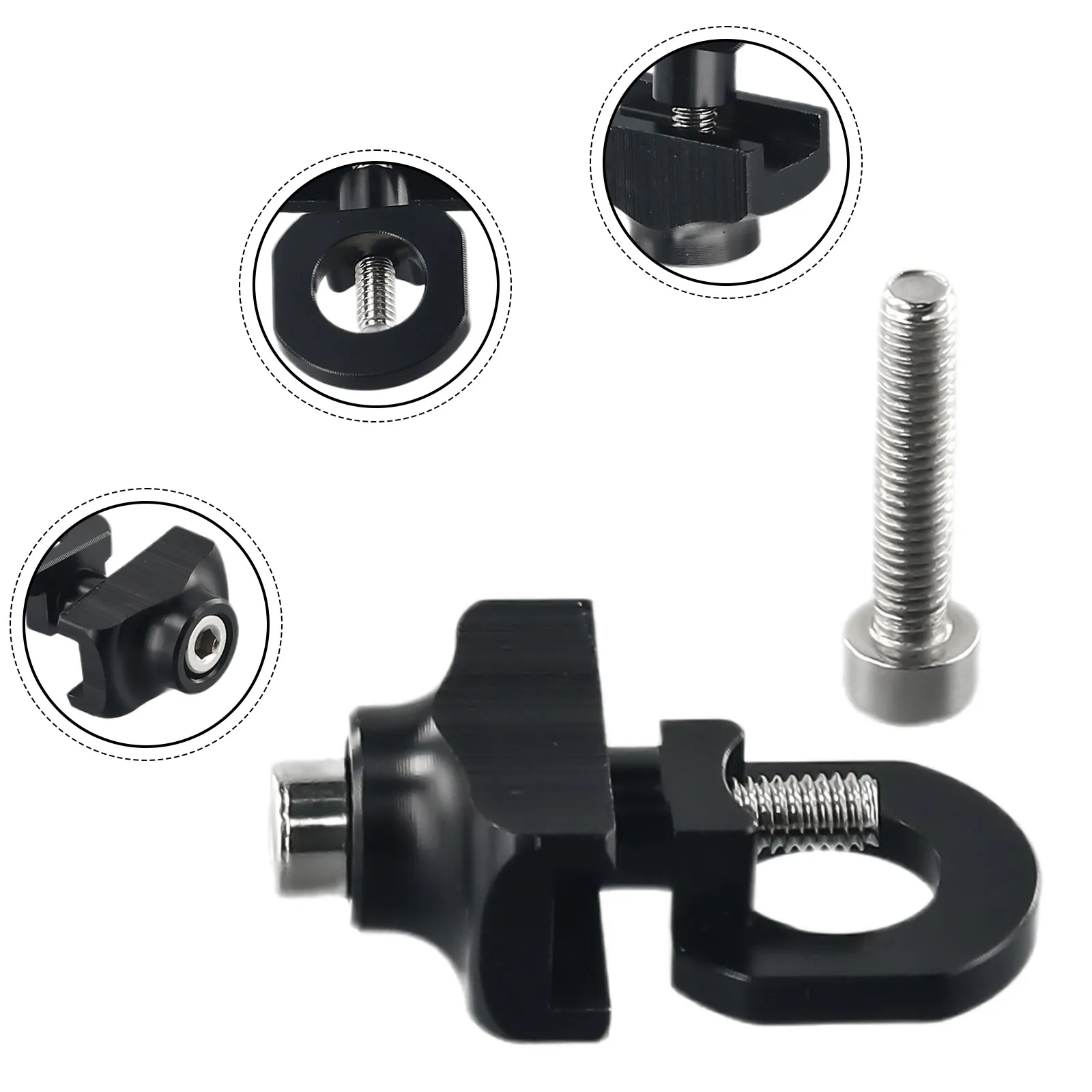 Alloy Cycling Bicycle Chain Adjuster Tensioner Fastener Bolt Fixie Bike Tool 14 Inch Single Speed Bikes Bicycle Part