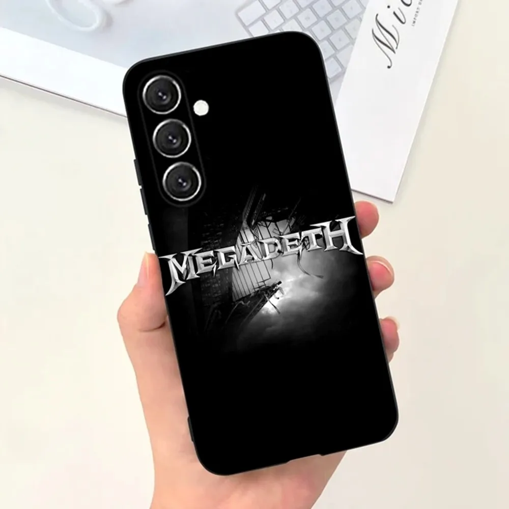 M-Megadeth Logo   Phone Case For Samsung S21,S22 Ultra,S20,S30 plus,S22 plus,S23,S30 ultra 5G Silicone Cover