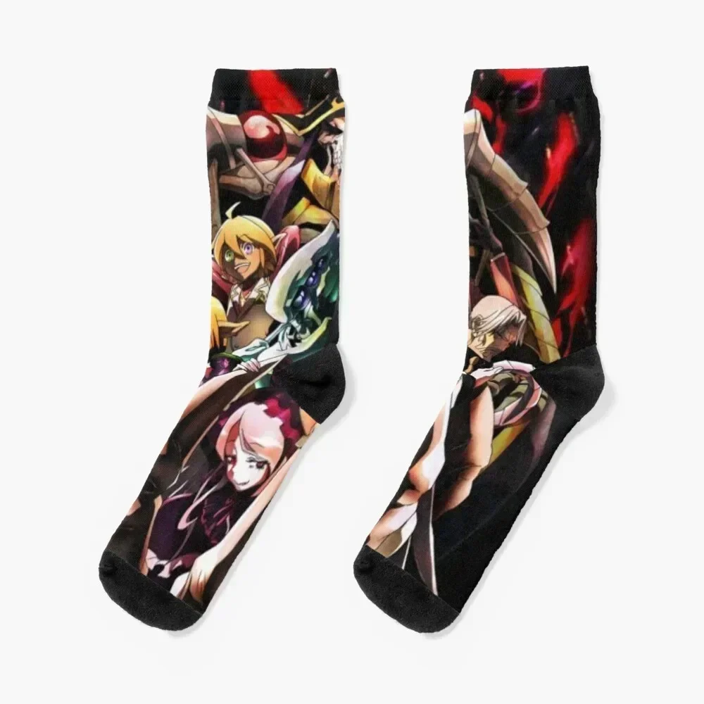 

OverLord Socks happy compression sport winter Luxury Woman Socks Men's