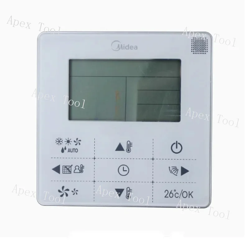 

New For Midea Air Conditioning Control Panel Wire Controller -29A -29B/BK KJR-29B1/BK-E Components