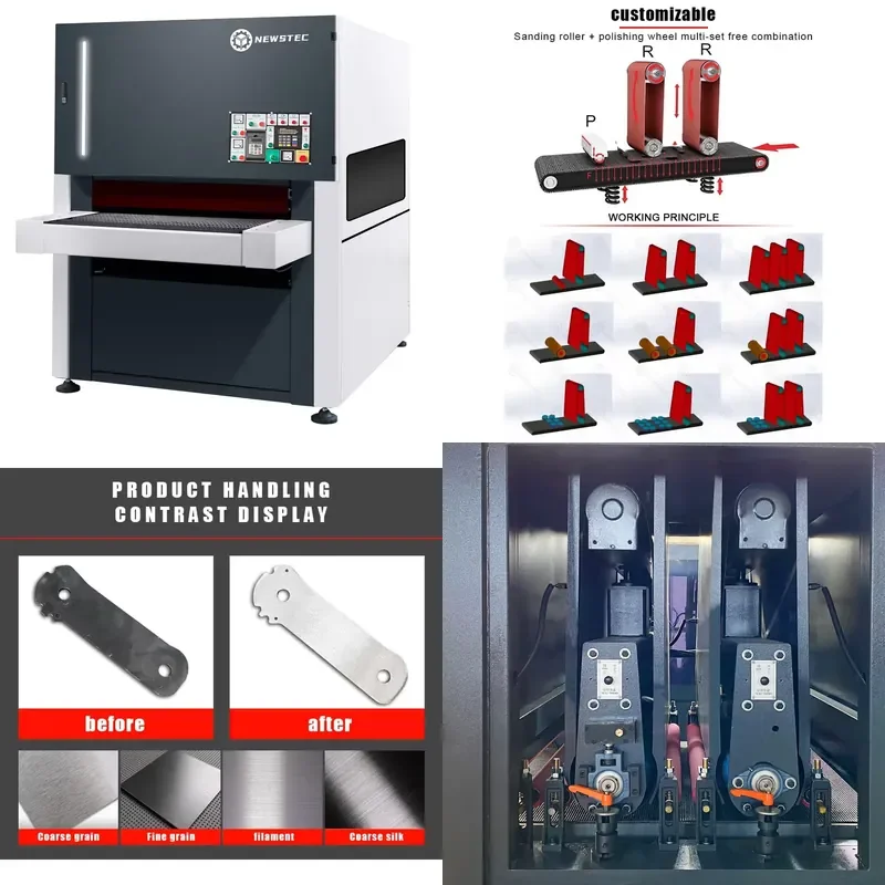 2026 CE 1000mm Water Sanding Machine Metal Sheet Sander Machine Electric Sander for Aluminum