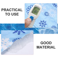 Pet Ice Mat Cooling Pad for Dogs Cats Summer Gel Cushion Pvc Cloth Heat Dissipation Easy Clean Durable Travel Use Joint Pain